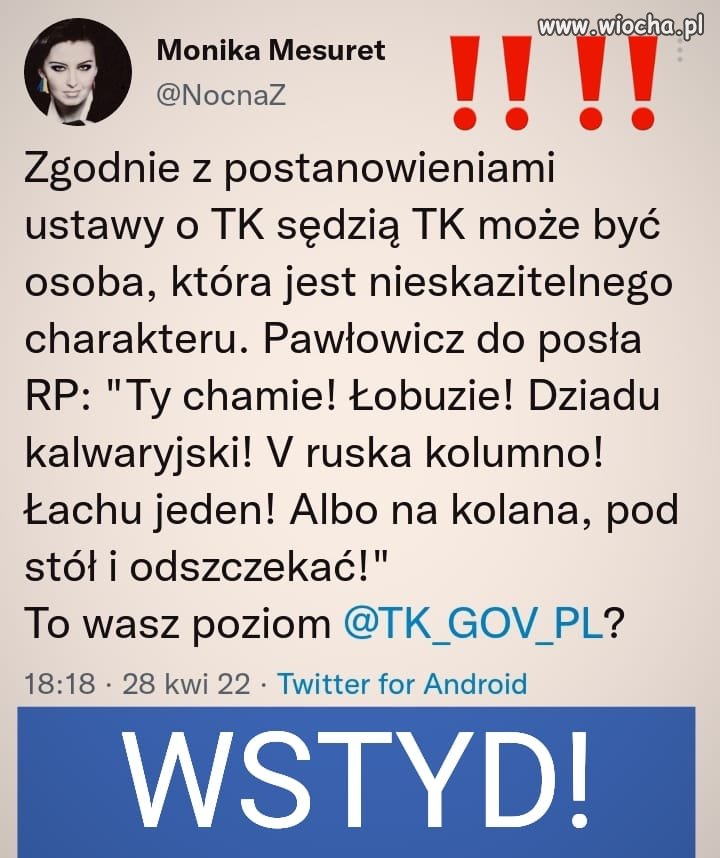 A gdyby Tusk czy ktokolwiek z opozycji