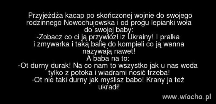 Bardzo aktualny suchar