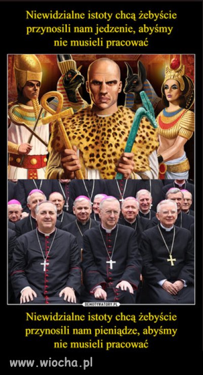 Klechy nie sieja, nie orza a zbieraja, od wiekow w Polsce!