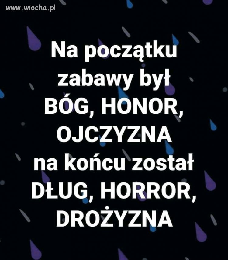 Było pięknie, ale wyszło jak zwykle.