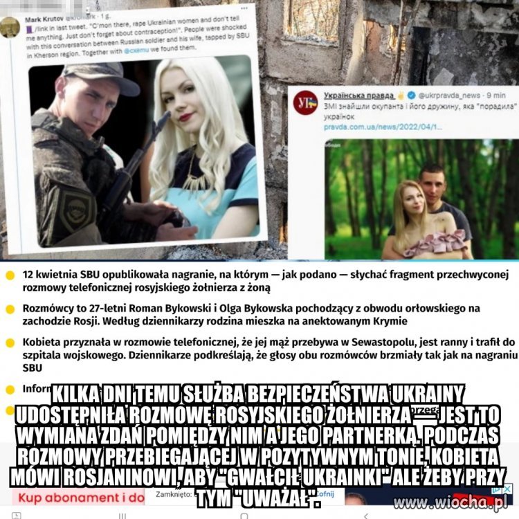 Ruskie to nie są normalni ludzie
