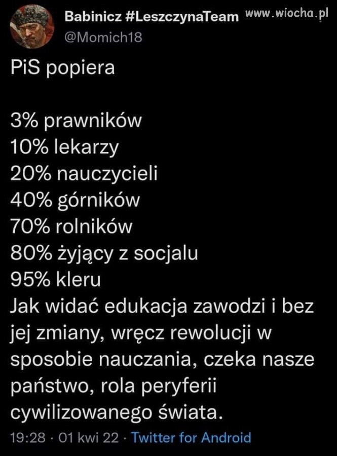 PiS popiera 