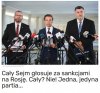 Onuce Konfederosji...wstrzymali sie od glosu!