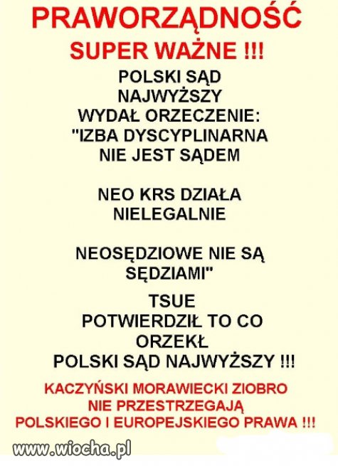 Jak to jest z tym Prawem i Sprawiedliwoscia PiSu?