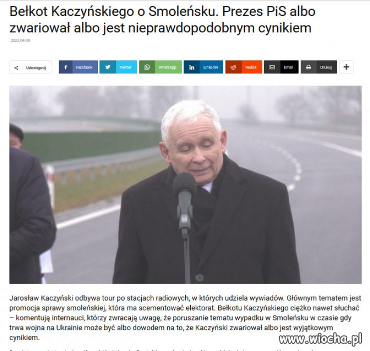 Rzady PiSu sa wykladnikiem glupoty i zacofania narodu!