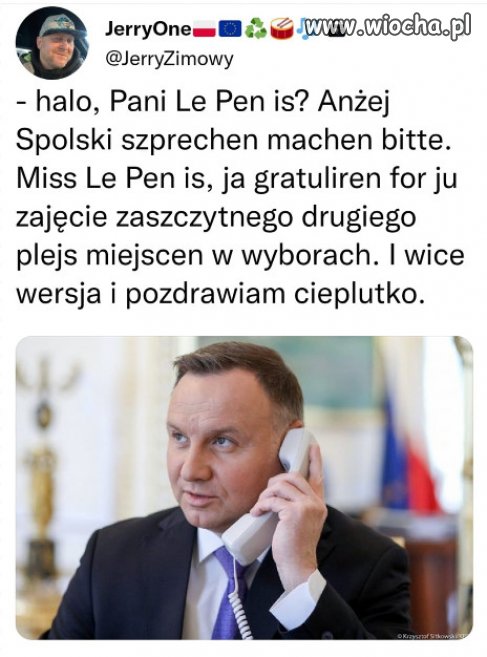 Tak świat widzi Polskę, jak Duda i PiS, ja reprezentują...