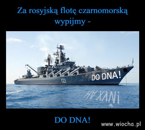 Jedyny słuszny toast za ruską flotę
