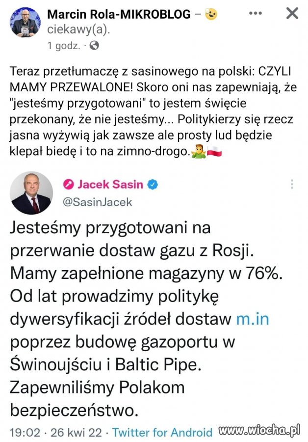 Mamy przewalone 