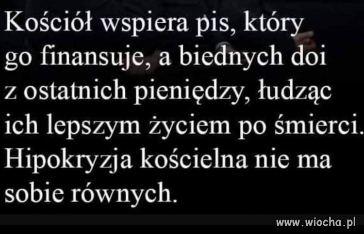 Smutne, ale prawdziwe.