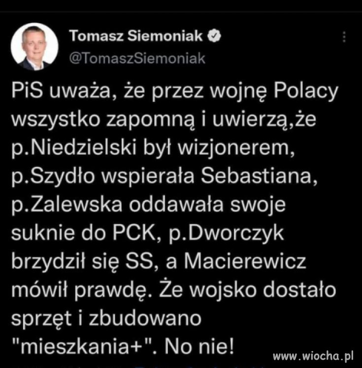 PiS uważa że Polacy to ...
