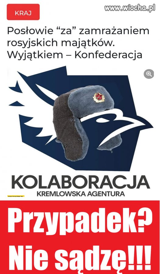 Przypadek?  Nie sądzę!!!