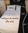 Podział w sypialni