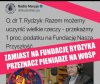 Daję tylko i wyłącznie na WOŚP ! 