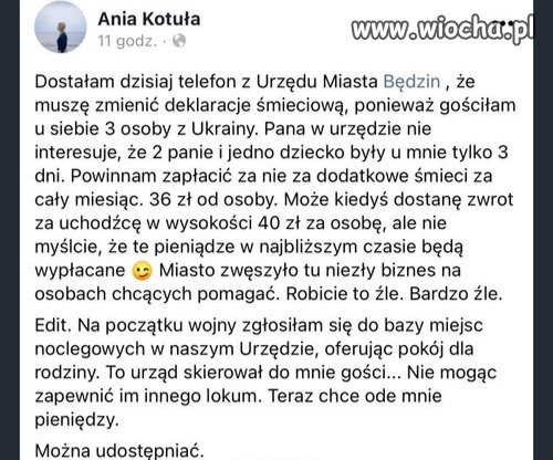 Będzin, wstydź się! 