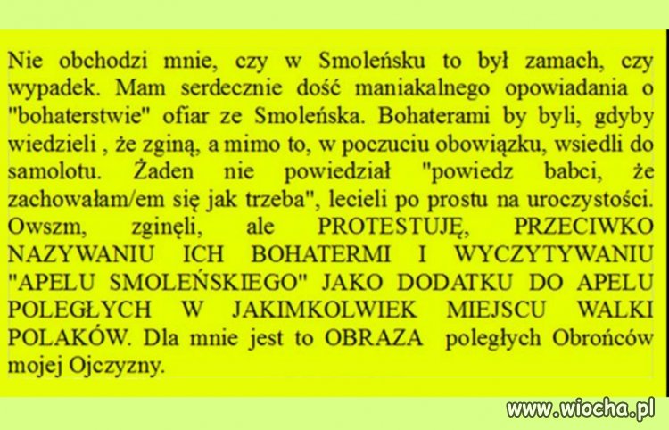 I jak?  Zgadzacie się? 
