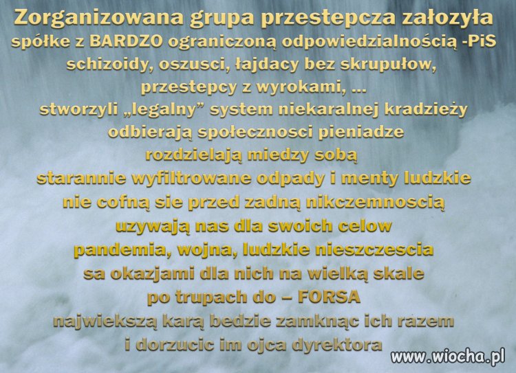 Kłamstwo chamstwo i obłuda