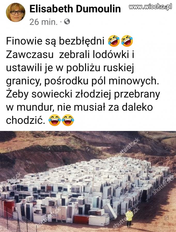 To trochę taki śmiech przez łzy...