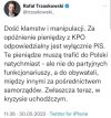 Te pieniądze są dla rozwoju polskiego narodu!