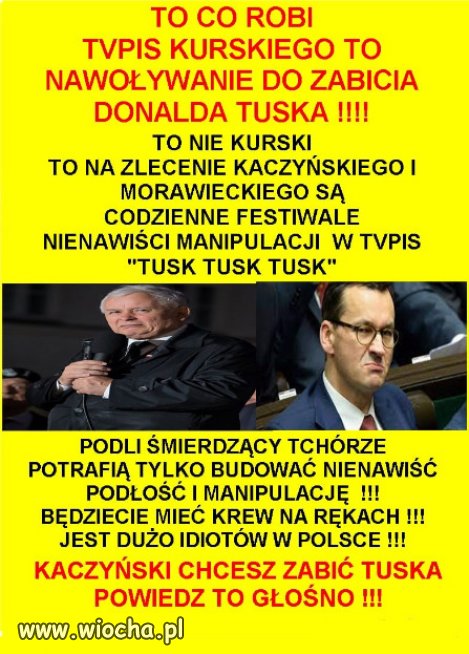 Strach Kaczyńskiego i PiS, przed Tuskiem jest ogromny!