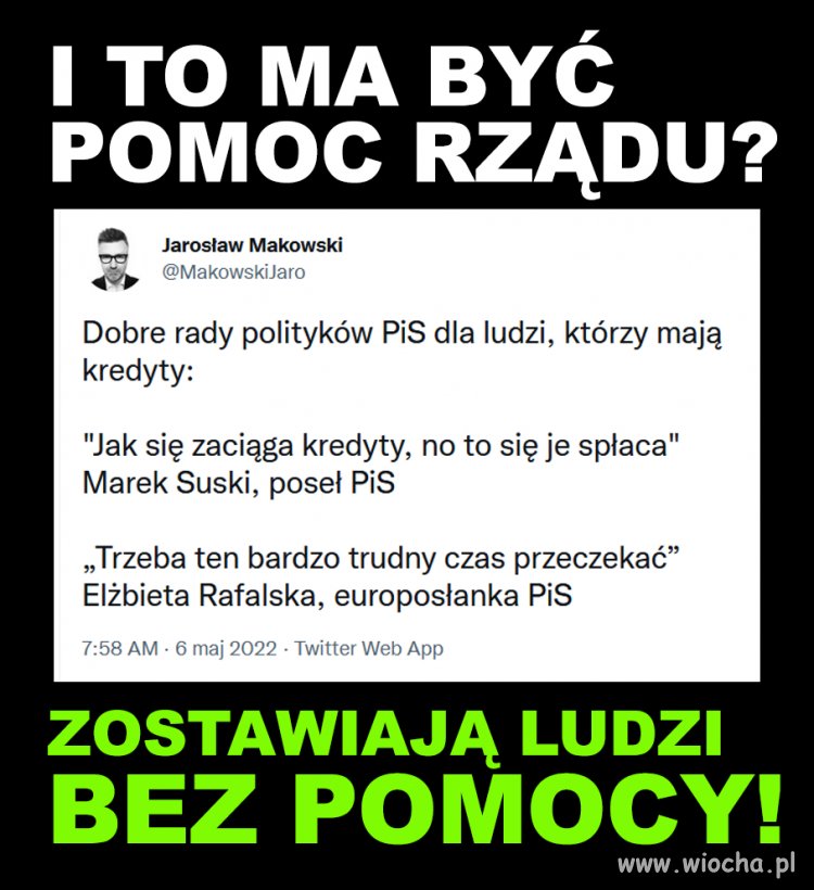 Rząd pomaga sobie