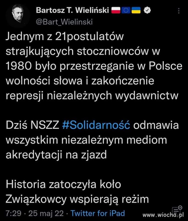 Jeden z postulatów 
