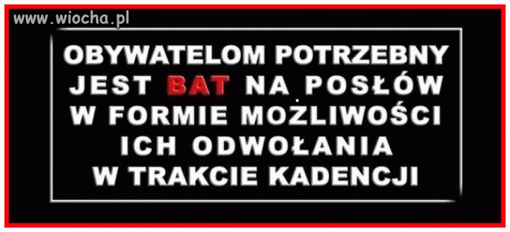Tak powinno być
