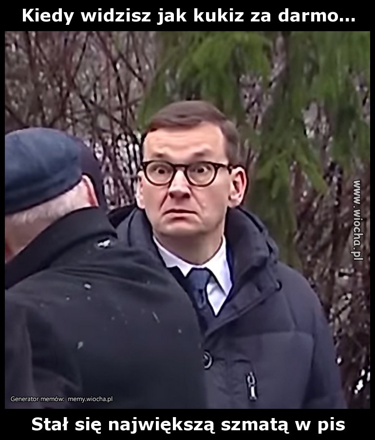 Kiedy widzisz jak Kukiz za darmo...