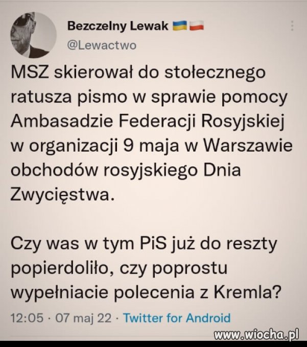 PiS to agentura radziecka 