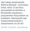 Ryżenko  jutro rano zgłosić się ze szczoteczką  