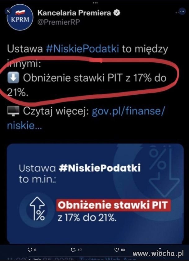 Obniżki przez pis 