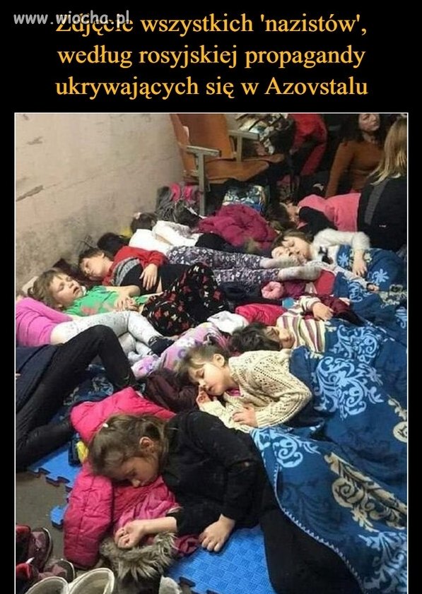 Ukrywający się naziści w Azowstalu