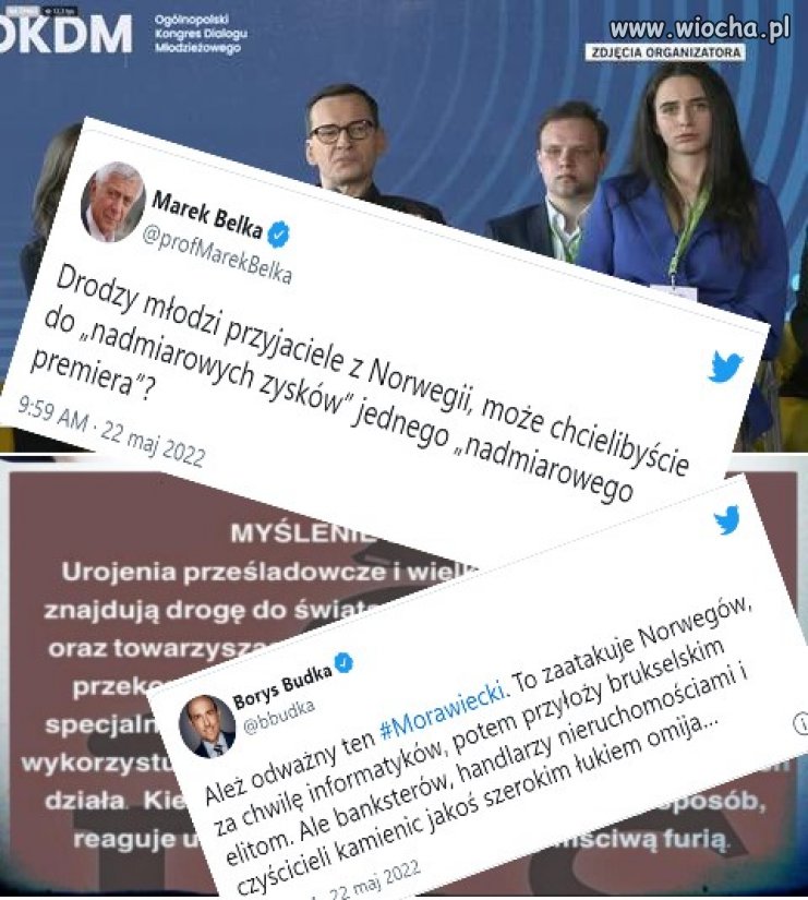 Uważa się za lepszego i inteligentniejszego. 