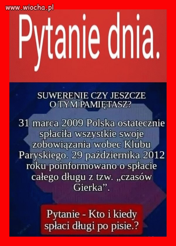 Pytanie na dziś