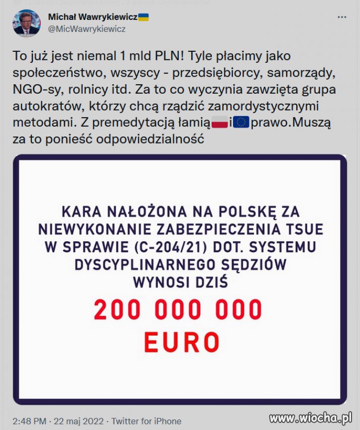 A ile to wyjdzie na jednego pisiora?!