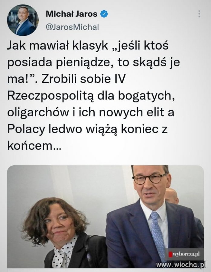 Sami sobie zgotowaliśmy ten los, więc teraz miejmy do siebie pretensję.