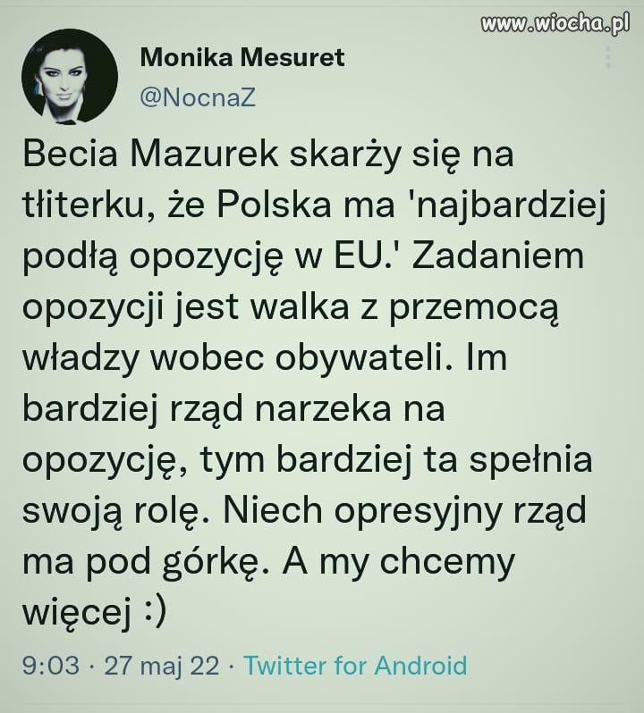 A my chcemy więcej