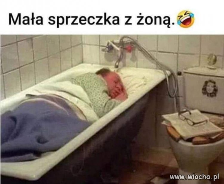 Po wygranej sprzeczce z żoną 