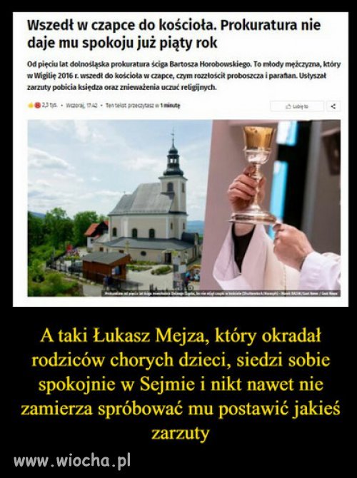 Taka Polskę Wam zmajstrował, sojusz PiSu z sekta kościoła!