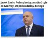 Sasin przejmuje niemieckie Ministerstwo Finansów?