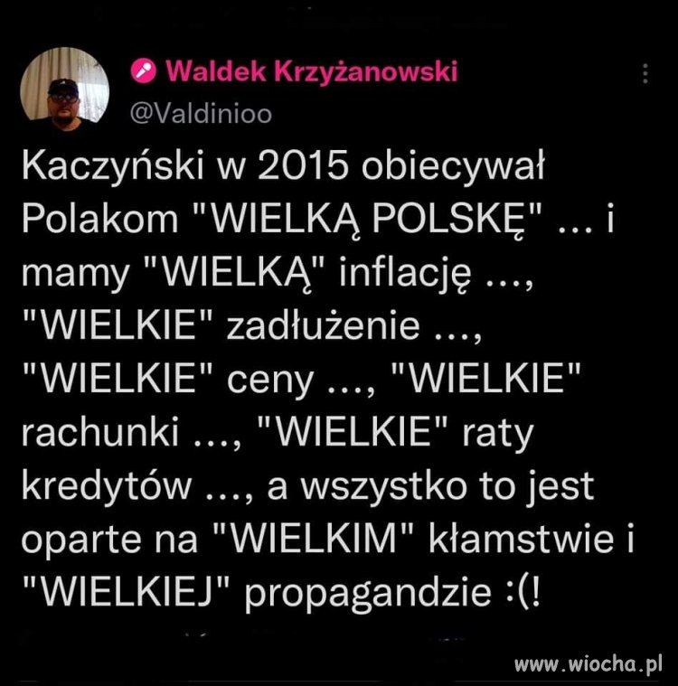 Obiecał i dotrzymał słowa 