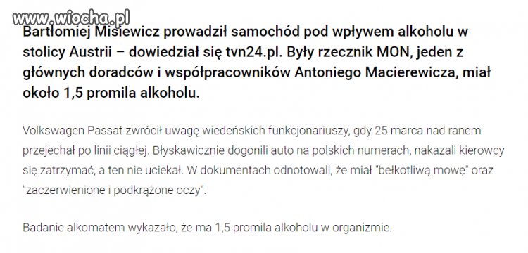 Ku chwale ojczyzny "panie ministrze"