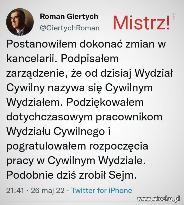 Może im jeszcze odprawy wypłacą...