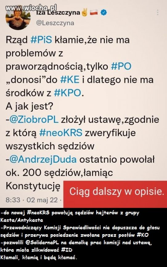 Kłamcy zawsze będą kłamać