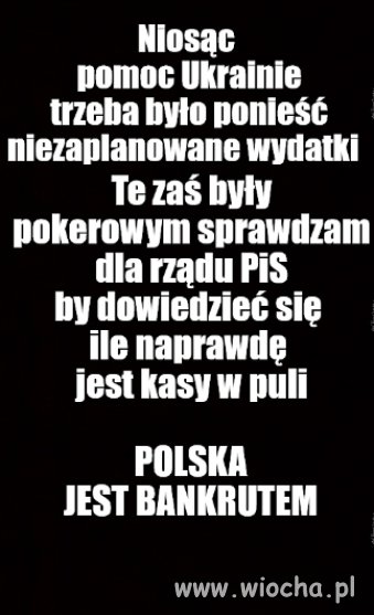 To PiS  Polakom zgotował ten los