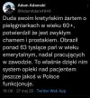 Chciał być dowcipny, a wyszło jak zwykle