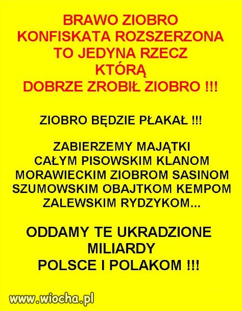 Rydzyka i całej Mafii PIS...