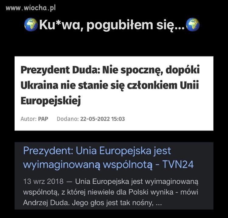 Sprzeczna logika prezydenta