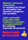 Minister rolnictwa zapowiada ...