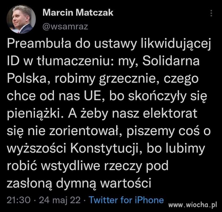 Preambuła do ustawy ...