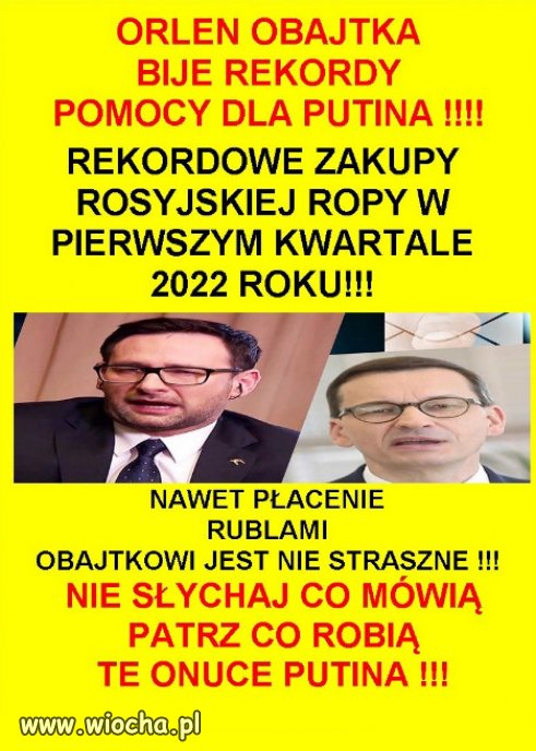 Obajtek ksywa "brudna pala", tanio kupuje, drogo sprzedaje!